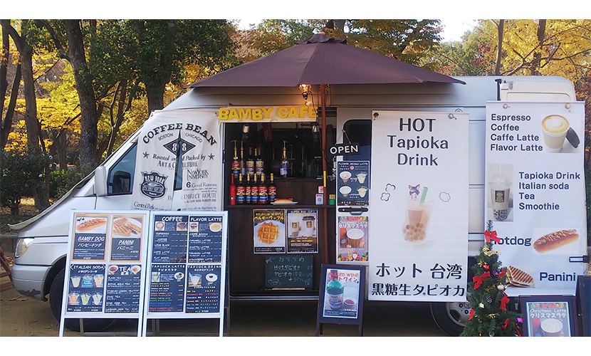 イベント出店 BAMBY CAFE
